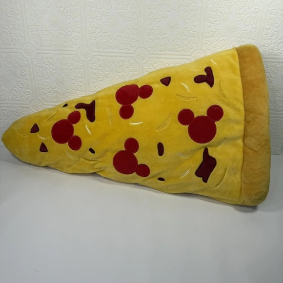 Disney Other - Disney Parks Plush Mickey Mouse Pepperoni Pizza Slice Lg 23”-24”